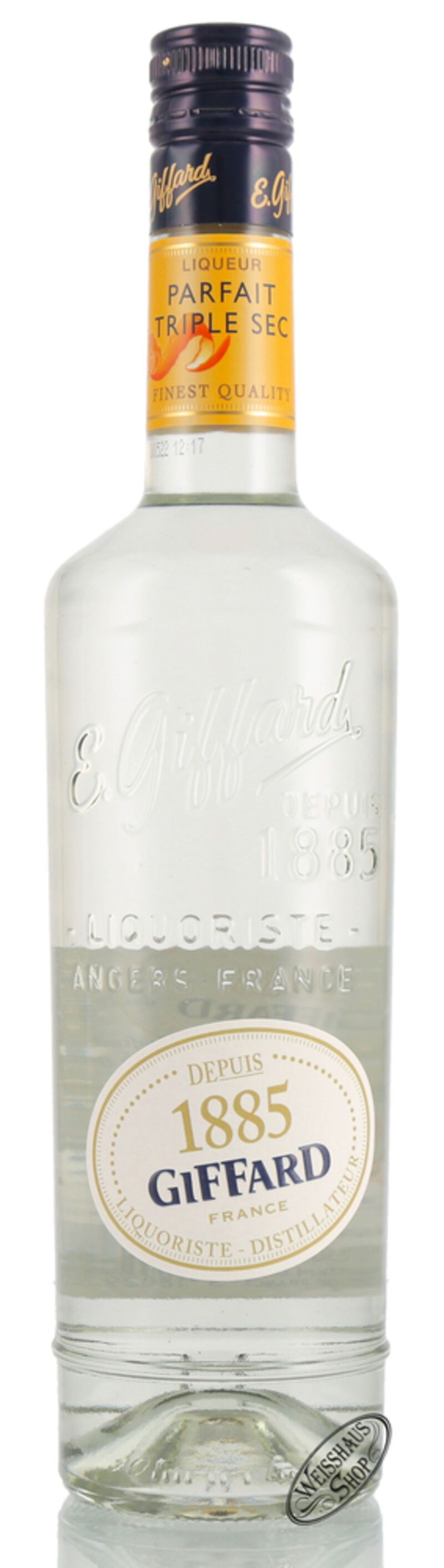 Giffard Parfait Triple Sec Likör 35% vol. 0,70l Giffard Parfait Triple Sec Likör 35% vol. 0,70l