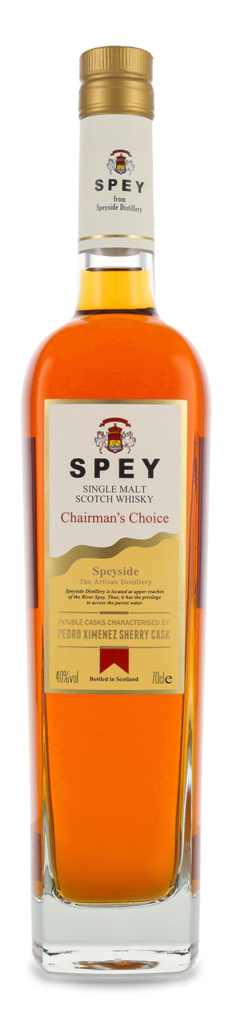 Spey Chairman's Choice PX Whisky 40% vol. 0,70l