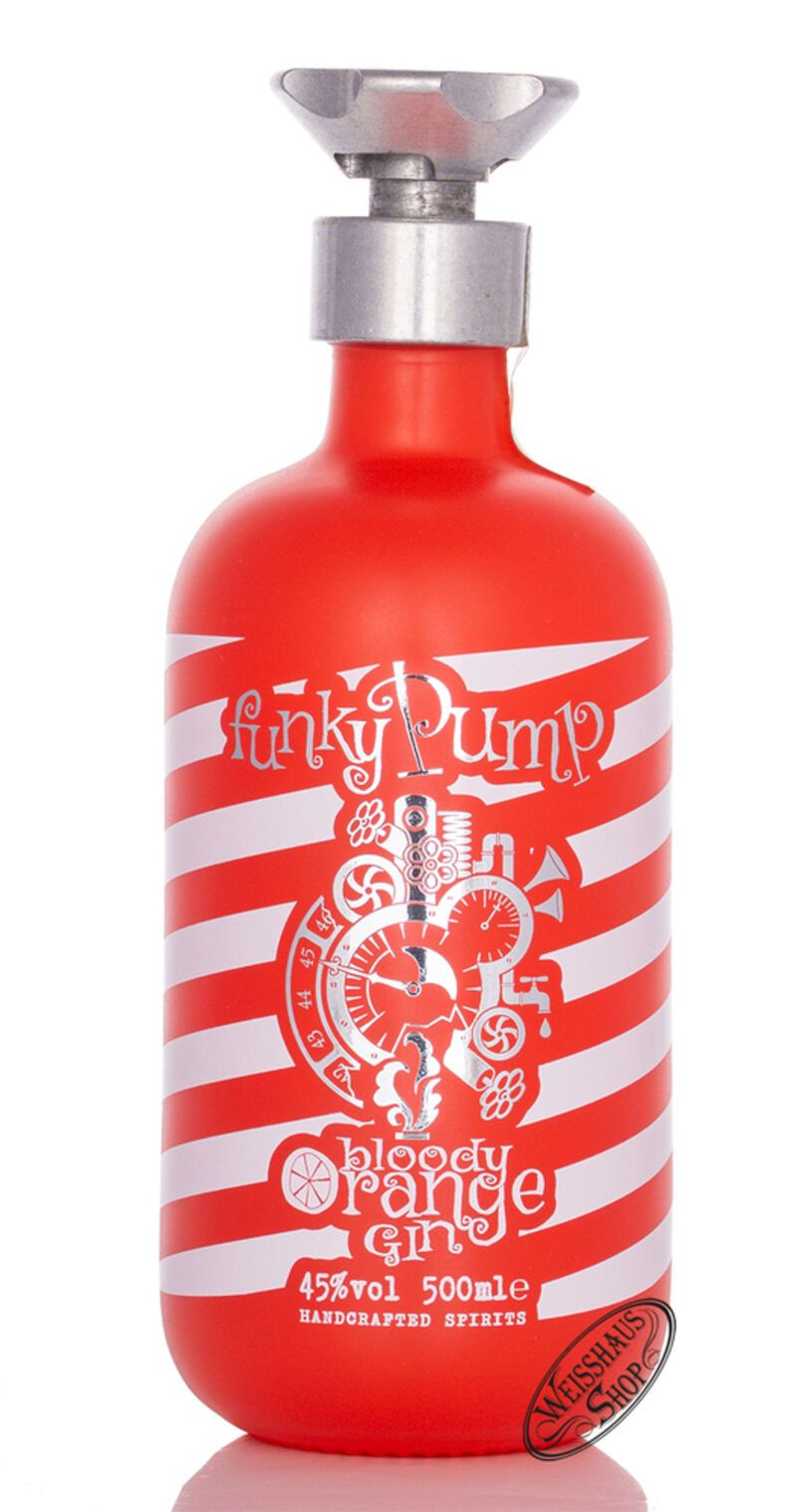 Funky Pump Bloody Orange Gin 45% vol. 0,50l