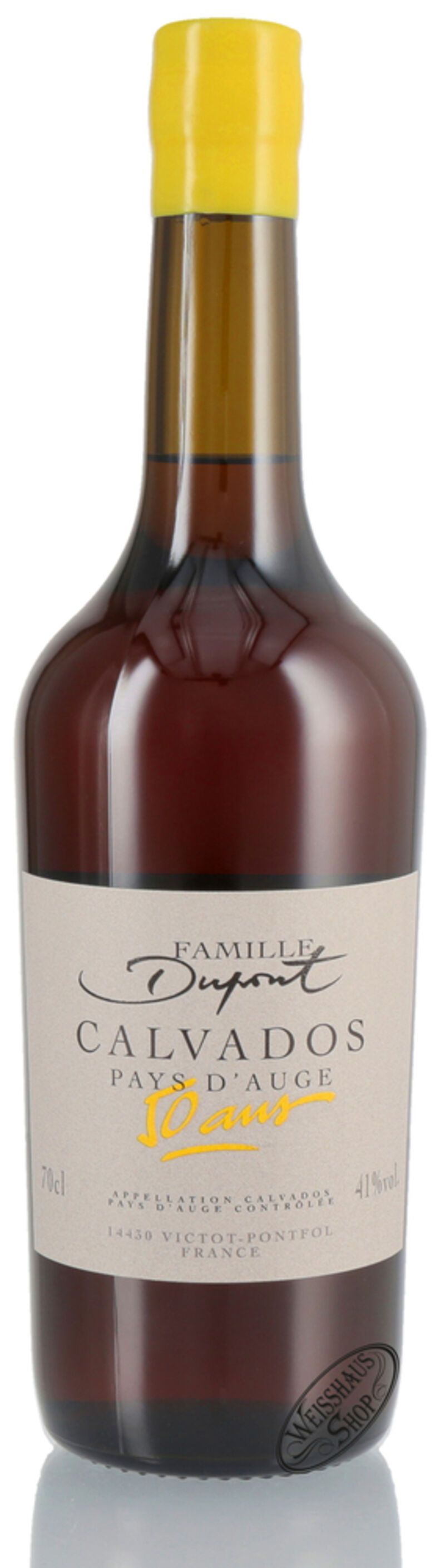 Dupont Pays d'Auge 50 YO Calvados 41% vol. 0,70l Dupont Pays d'Auge 50 YO Calvados 41% vol. 0,70l
