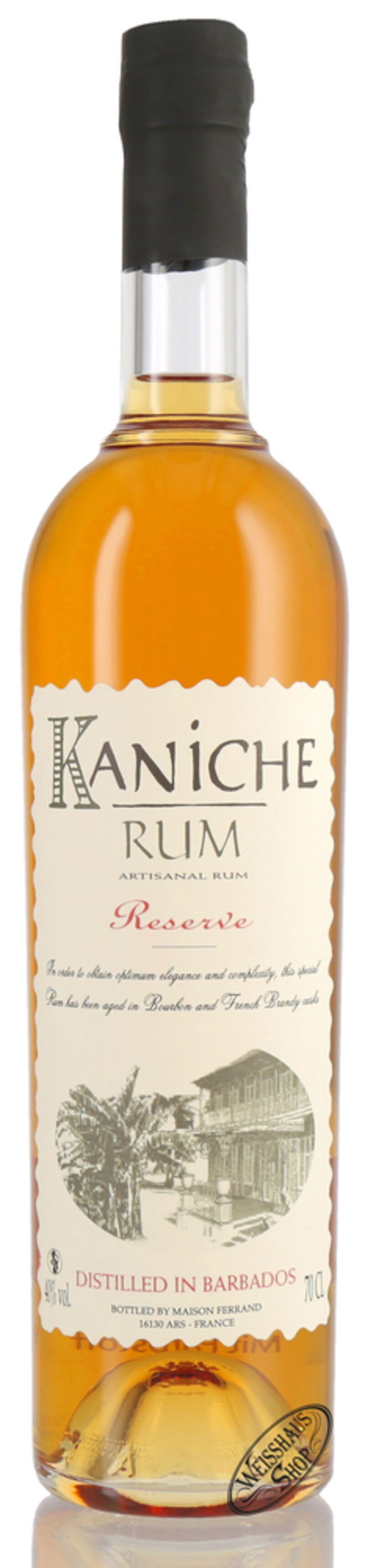 Kaniché Reserve Rum 40% vol. 0,70l Kaniché Reserve Rum 40% vol. 0,70l