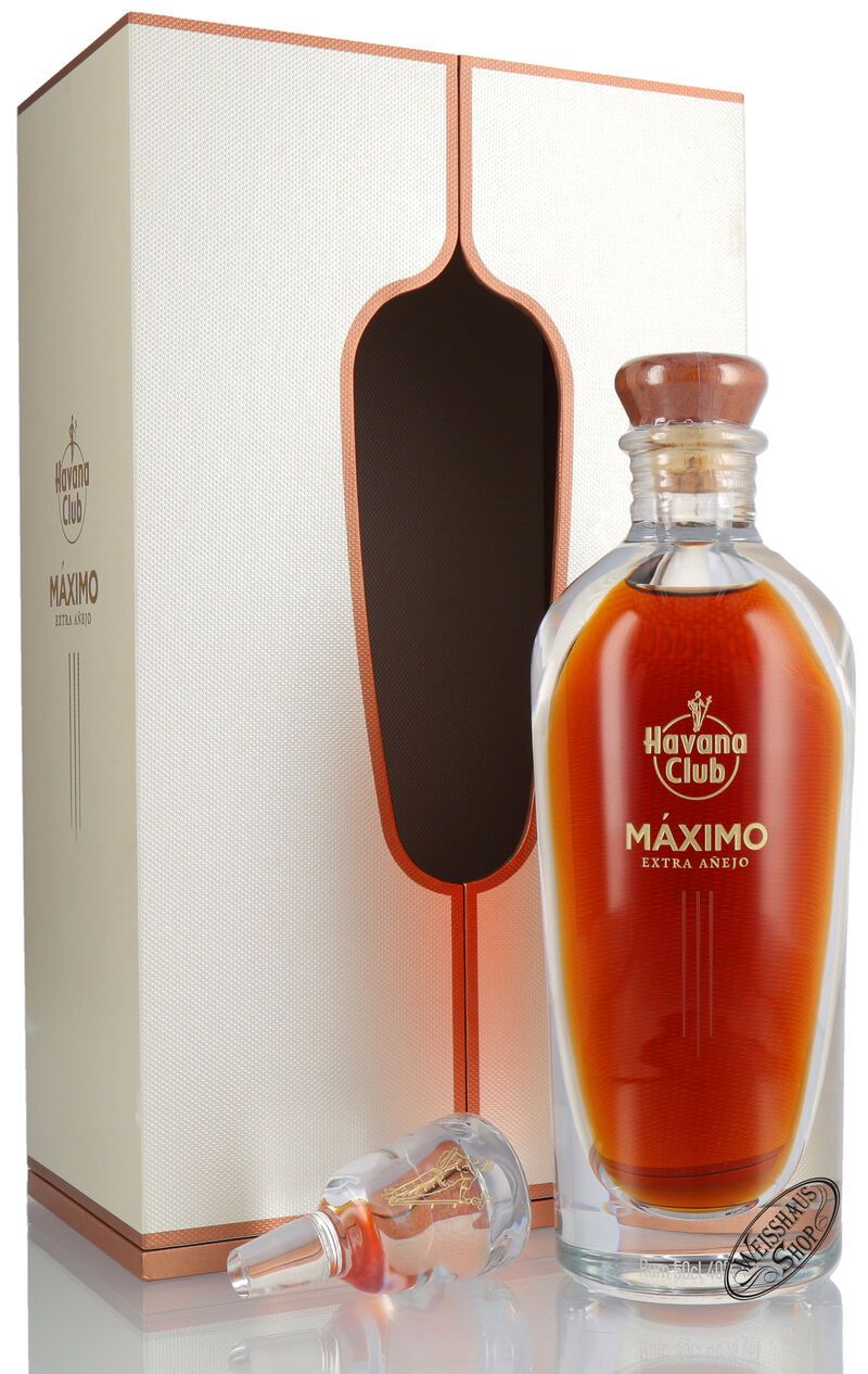 Havana Club Maximo Extra Anejo Rum 40% vol. 0,50l Havana Club Maximo Extra Anejo Rum 40% vol. 0,50l