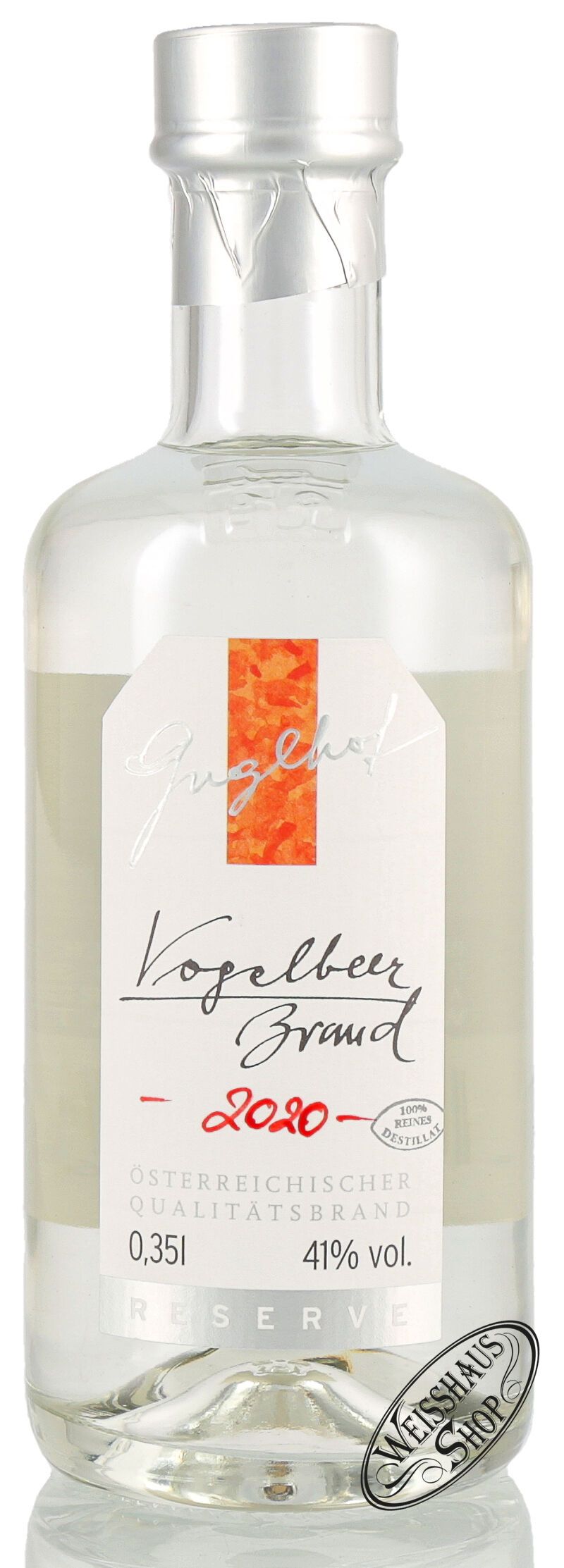 Guglhof Vogelbeer Brand 41% vol. Jahrgangsbrand 0,35l