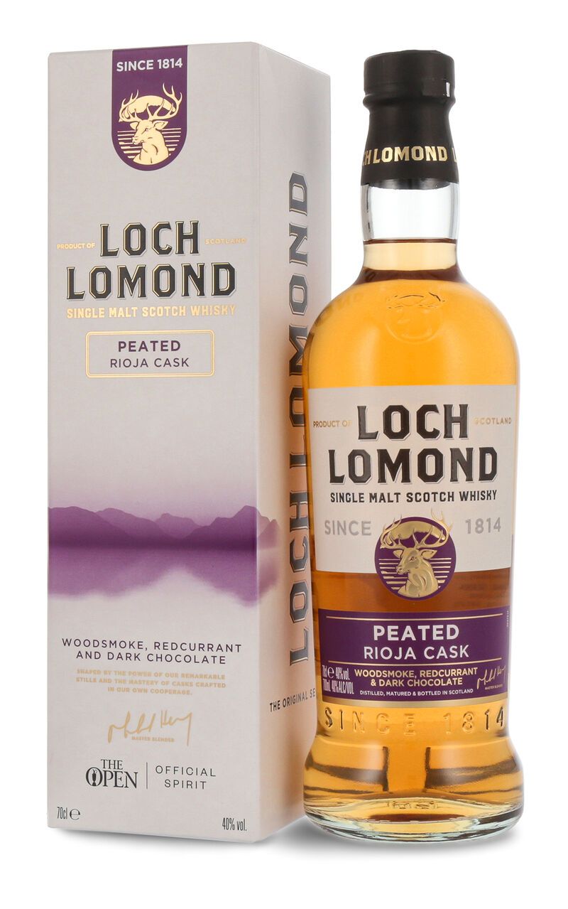 Loch Lomond Peated Rioja Cask Single Malt Scotch Whisky 40% vol. 0,70l