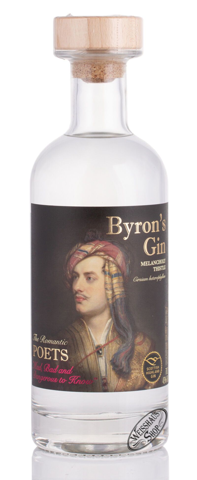 Lord Byron's Melancholy Thistle Gin 43% vol. 0,70l