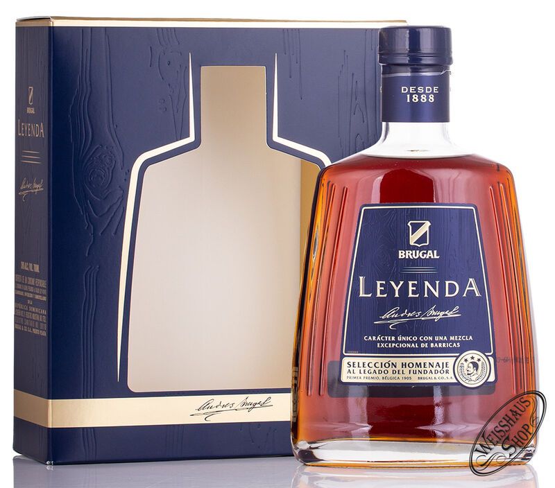 Brugal Ron Leyenda Rum 38% vol. 0,70l B-Ware