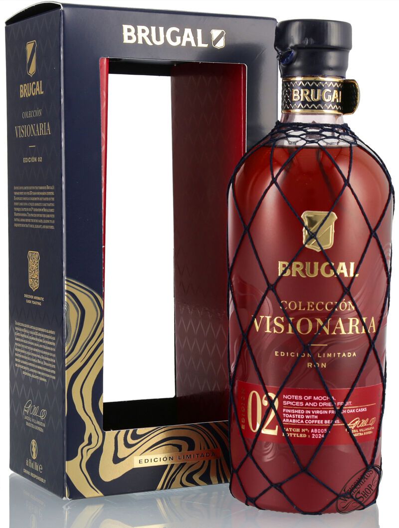 Brugal Visionaria Edition 2 Rum 45% vol. 0,70l Brugal Visionaria Edition 2 Rum 45% vol. 0,70l