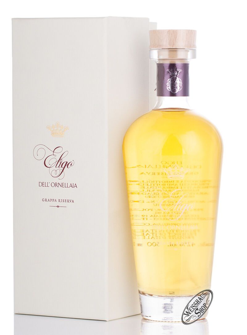 Ornellaia Grappa Eligo Riserva 42% vol. 0,50l Ornellaia Grappa Eligo Riserva 42% vol. 0,50l