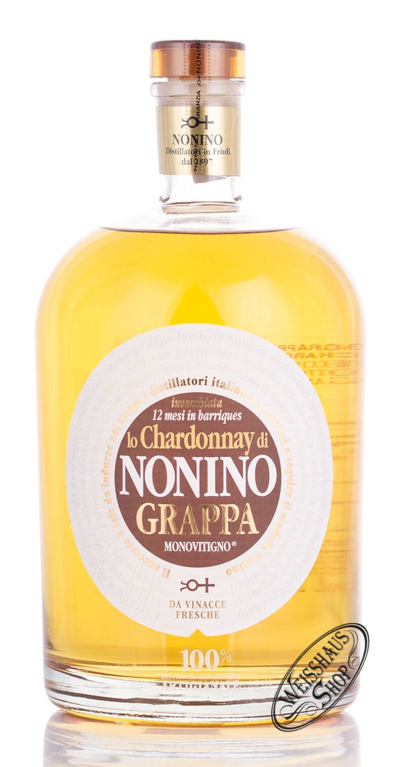 Nonino Grappa Lo Chardonnay Barrique Monovitigno 41% vol. 2,0l Magnum Nonino Grappa Lo Chardonnay Barrique Monovitigno 41% vol. 2,0l Magnum