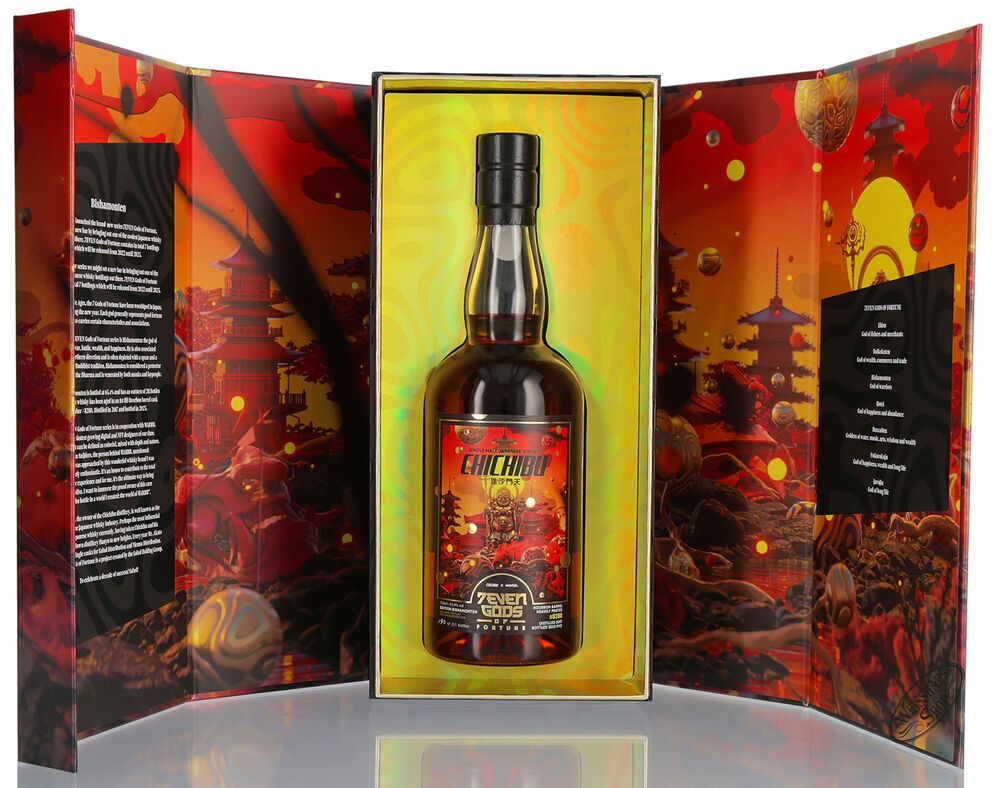 Chichibu 7even Gods of Fortune Edit. 4 Bishamonten #8280 Whisky 65,4% vol. 0,70l
