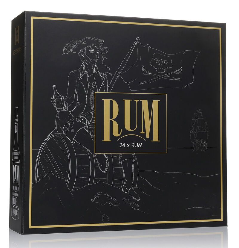 Weisshaus Rum Adventskalender 24 x 0,03l