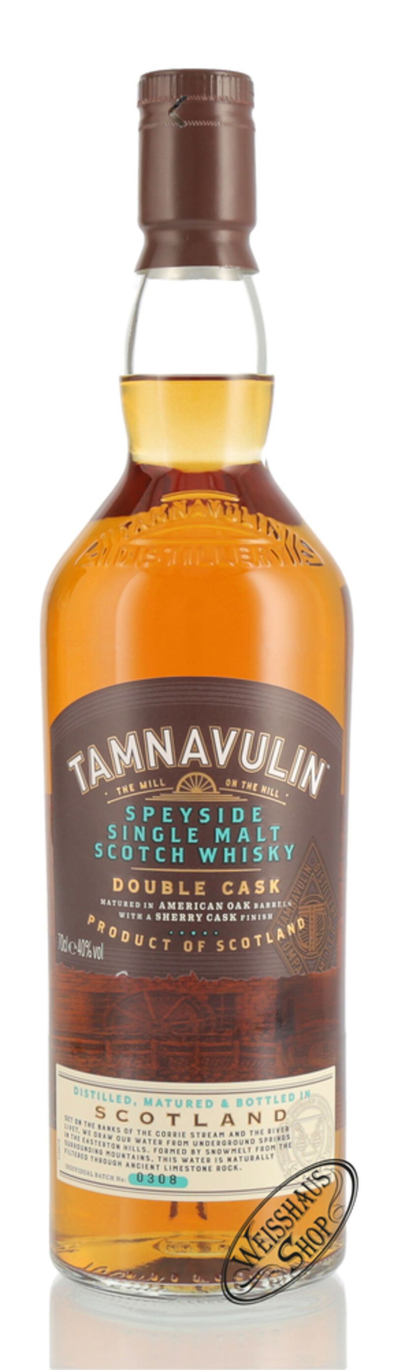 Tamnavulin Double Cask Whisky 40% vol. 0,70l B-Ware