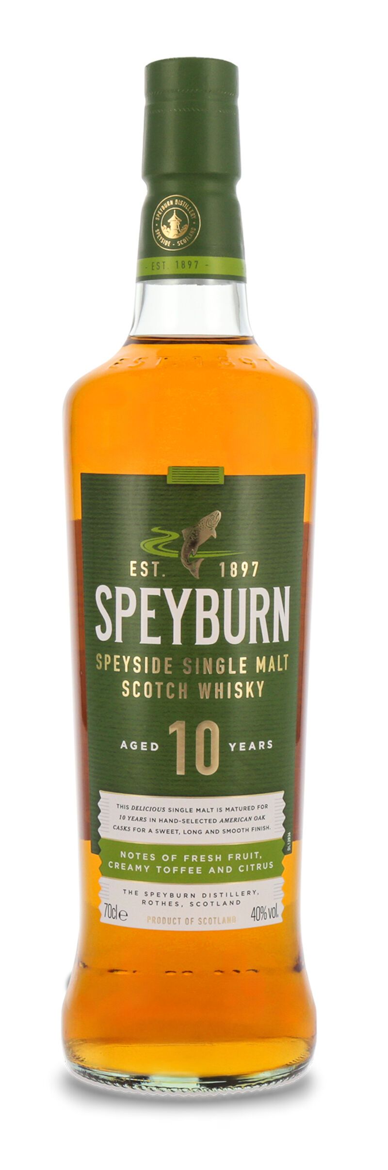 Speyburn 10 YO Whisky 40% vol. 0,70l