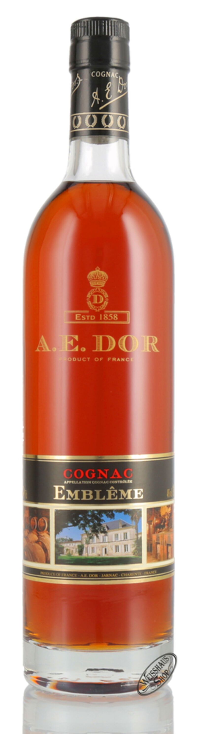 A.E. Dor Cognac Emblême 40% vol. 0,70l A.E. Dor Cognac Emblême 40% vol. 0,70l