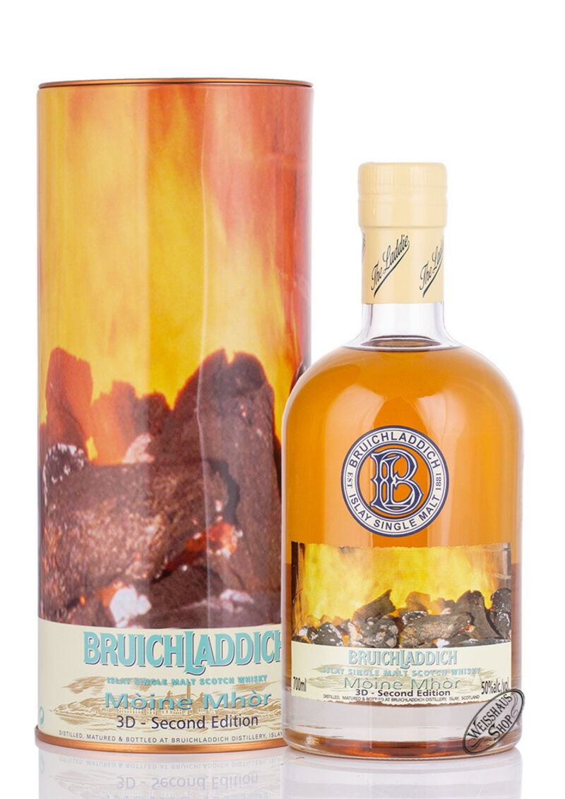 Bruichladdich Moine Mhor 3D 2nd Edition Islay Whisky 50% vol. 0,70l Bruichladdich Moine Mhor 3D 2nd Edition Islay Whisky 50% vol. 0,70l