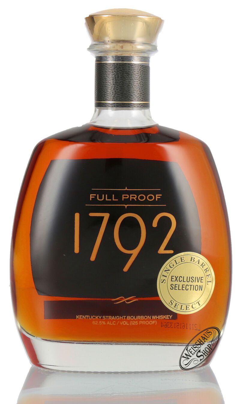 Sazerac 1792 Full Proof Bourbon 62,5% vol. 0,70l Sazerac 1792 Full Proof Bourbon 62,5% vol. 0,70l
