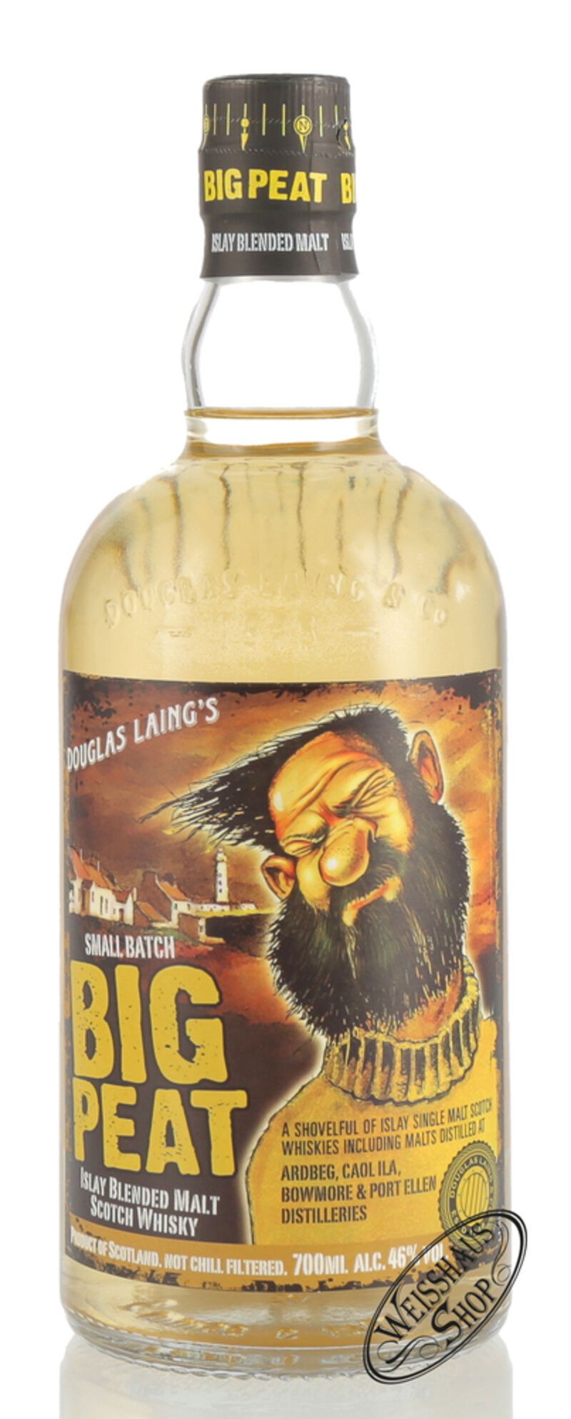 Big Peat Douglas Laing Islay Blend 46% vol. 0,70l Big Peat Douglas Laing Islay Blend 46% vol. 0,70l