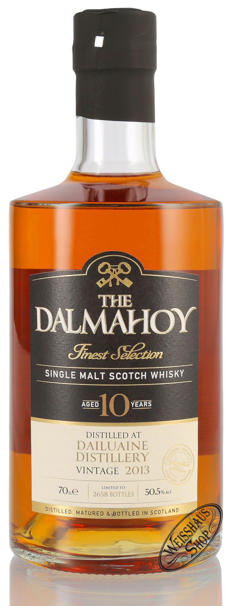 Dalmahoy Finest Selection 10 YO Dailuaine Single Malt Whisky 50,5% vol. 0,70l Dalmahoy Finest Selection 10 YO Dailuaine Single Malt Whisky 50,5% vol. 0,70l