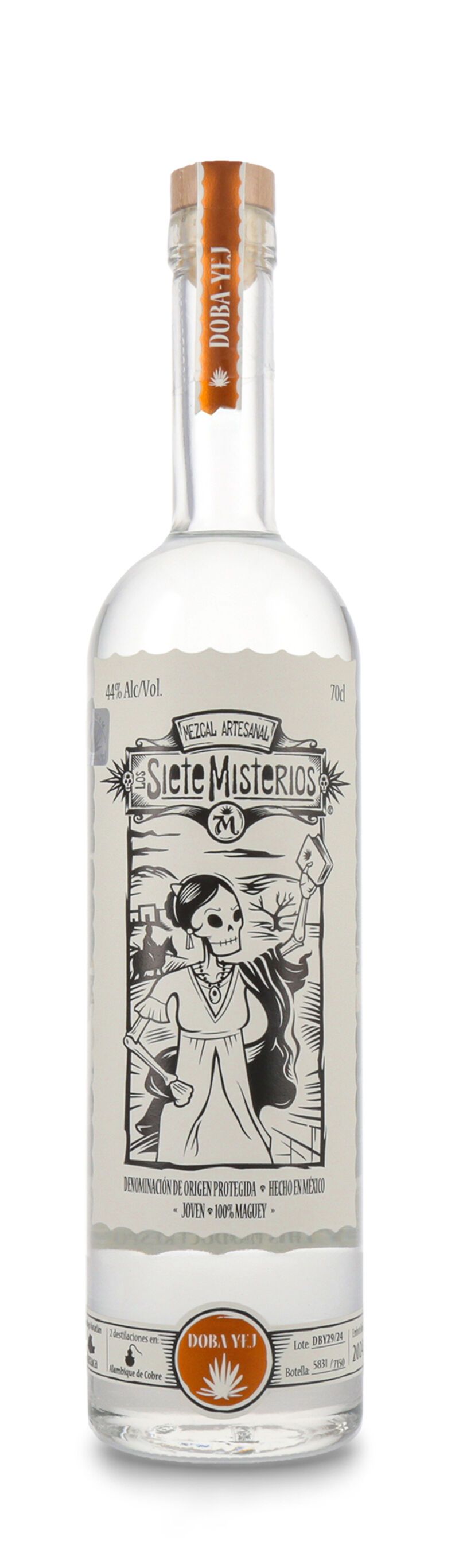 Los Siete Misterios DOBA YEJ Mezcal 44% Vol. 0,70l