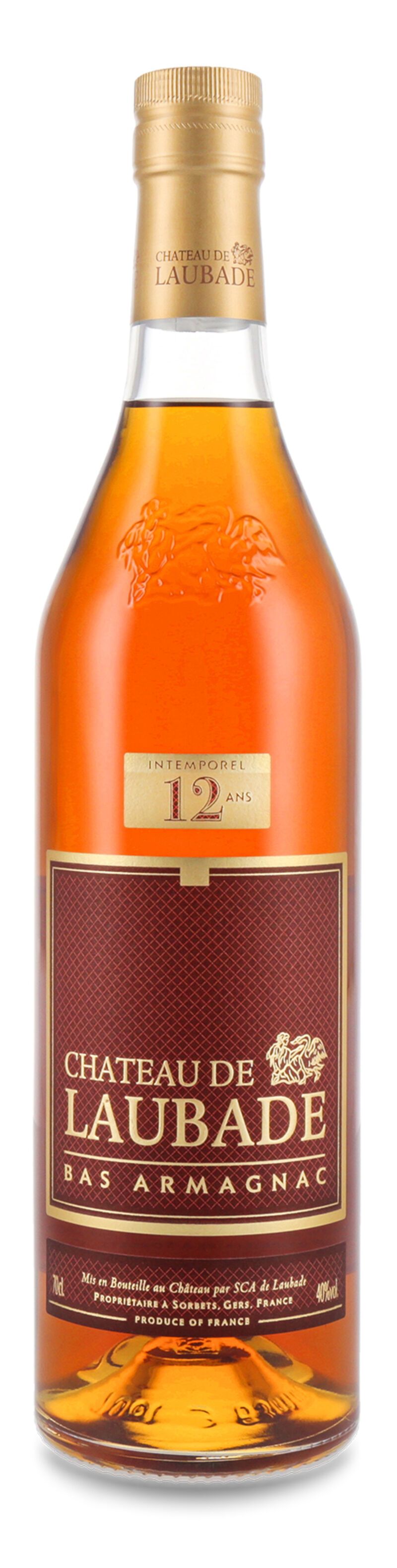 Chateau Laubade Intemporel 12 Ans Armagnac 40% vol. 0,70l Chateau Laubade Intemporel 12 Ans Armagnac 40% vol. 0,70l