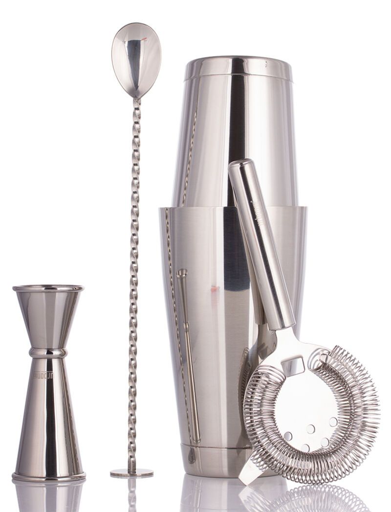 Urban Bar 5 Piece Cocktail Set Stainless Steel Urban Bar 5 Piece Cocktail Set Stainless Steel