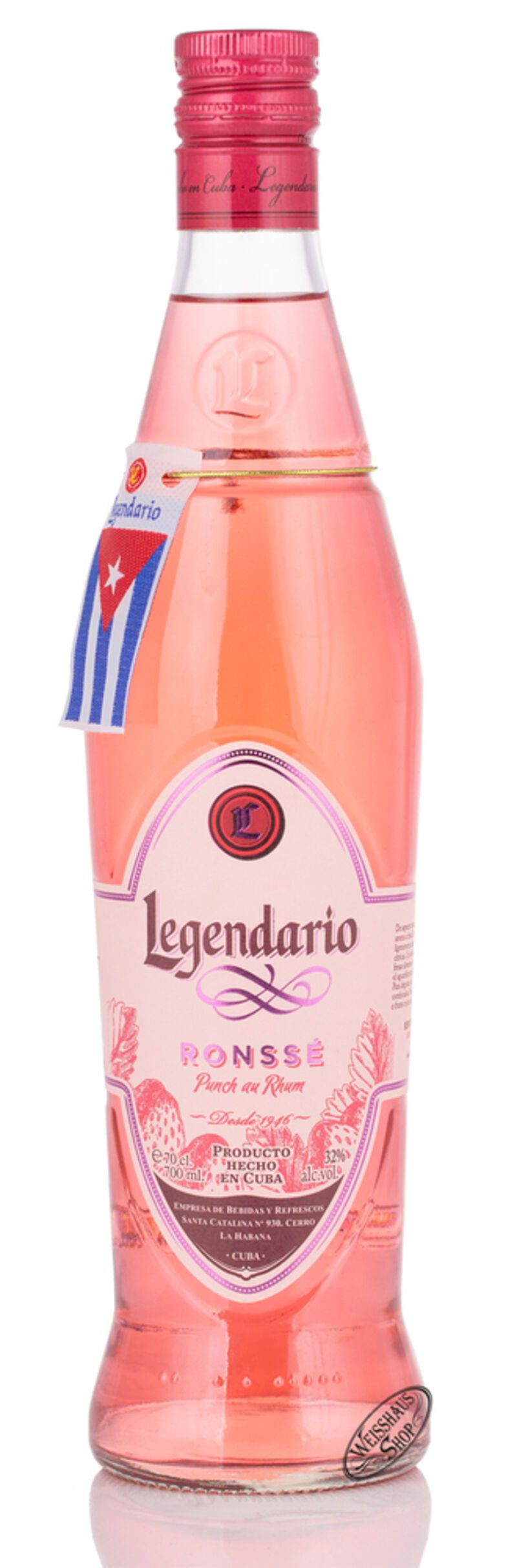 Legendario Ronsse Rum Likör 32% vol. 0,70l Legendario Ronsse Rum Likör 32% vol. 0,70l