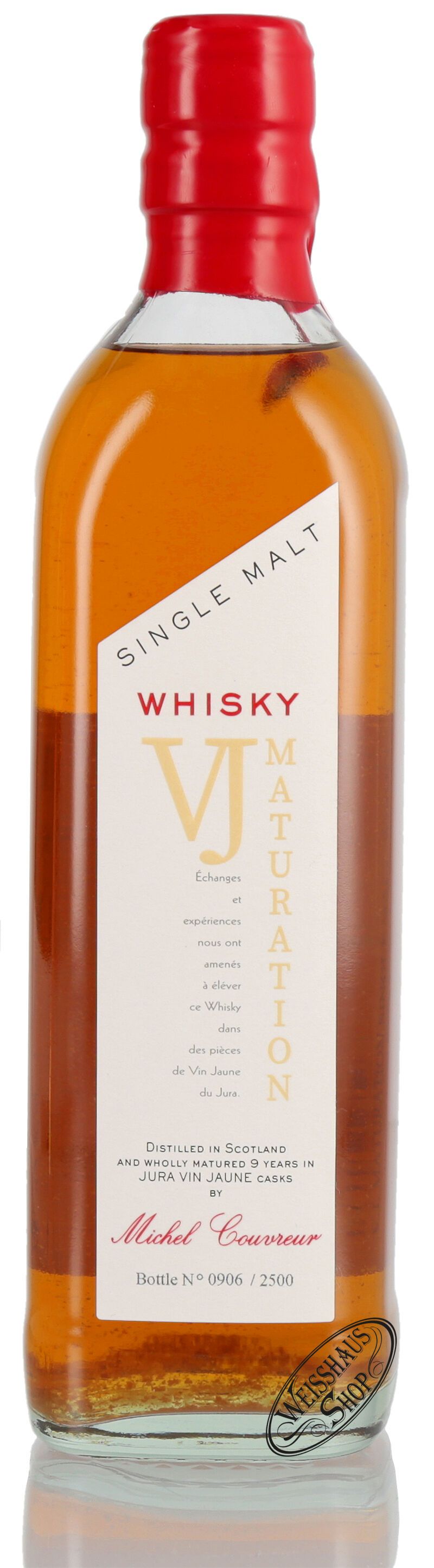 Michel Couvreur VJ Maturation 9 YO Whisky 48% vol. 0,50l Michel Couvreur VJ Maturation 9 YO Whisky 48% vol. 0,50l
