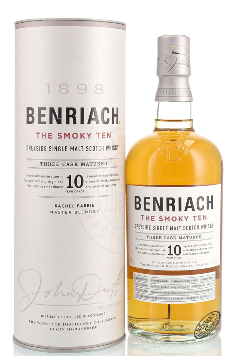 BenRiach The Smoky Ten 10 YO Whisky 46% vol. 0,70l BenRiach The Smoky Ten 10 YO Whisky 46% vol. 0,70l