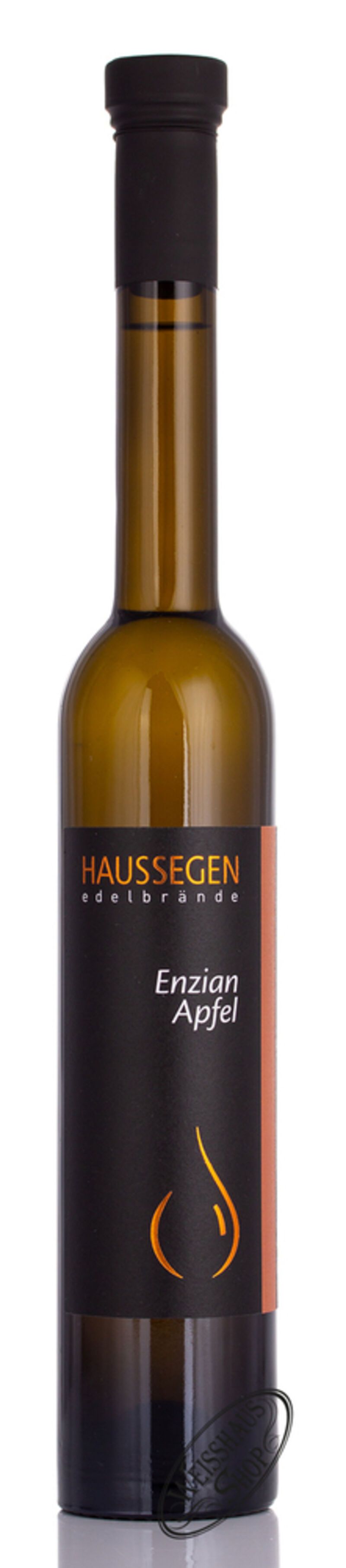 Haussegen Enzian auf Apfelbrand 43% vol. 0,35l Haussegen Enzian auf Apfelbrand 43% vol. 0,35l