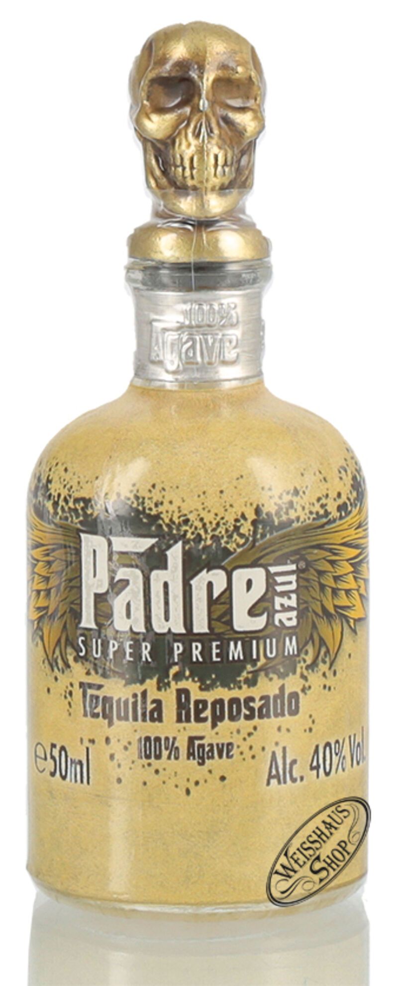 Padre azul Reposado Tequila 40% vol. 0,05l Miniatur Padre azul Reposado Tequila 40% vol. 0,05l Miniatur