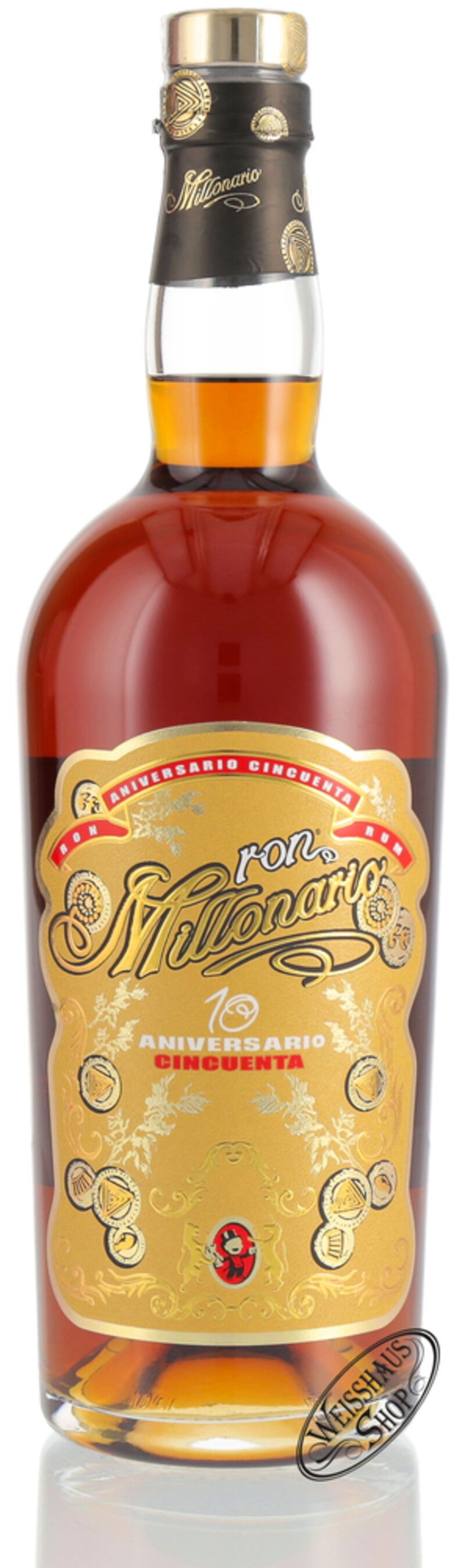 Ron Millonario Aniversario Cincuenta 50% vol. 0,70l