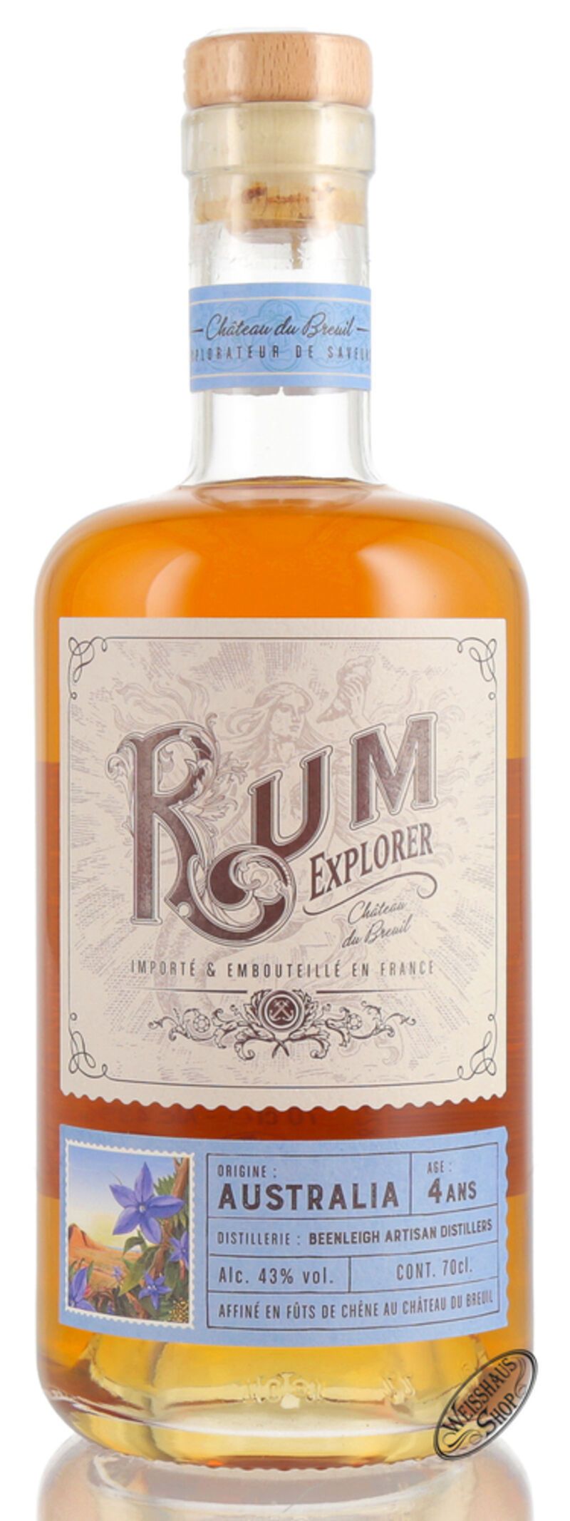 Chateau du Breuil Australia Explorer Rum 43% vol. 0,70l Chateau du Breuil Australia Explorer Rum 43% vol. 0,70l