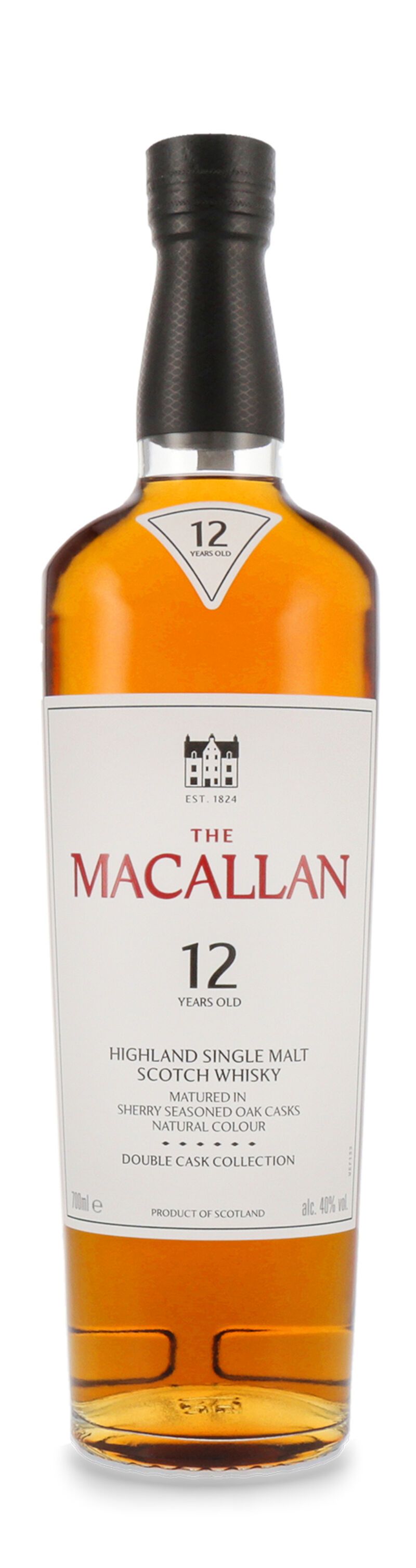 Macallan 12 YO Double Cask Triologie Whisky 40% vol. 0,70l B-Ware