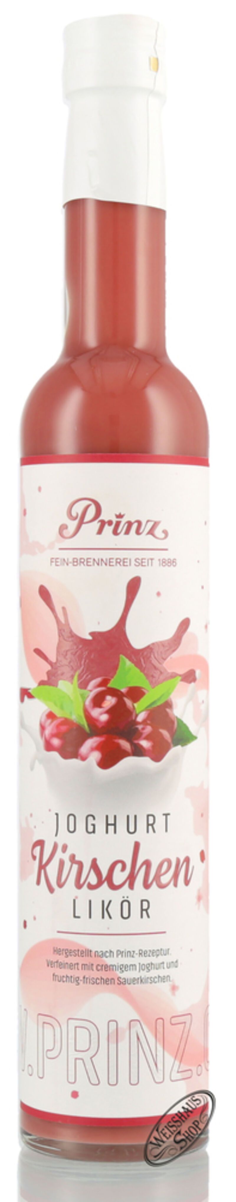 Prinz Joghurt Kirsch Creme Likör 15% vol. 0,50l Prinz Joghurt Kirsch Creme Likör 15% vol. 0,50l