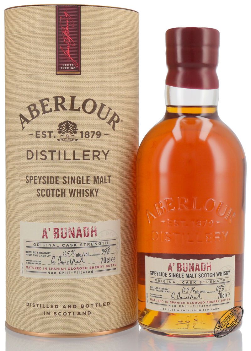 Aberlour A'Bunadh Batch No. 78 Whisky 60,7% vol. 0,70l Aberlour A'Bunadh Batch No. 78 Whisky 60,7% vol. 0,70l