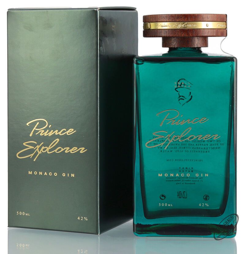 Prince Explorer Monaco Gin 42% vol. 0,50l Prince Explorer Monaco Gin 42% vol. 0,50l