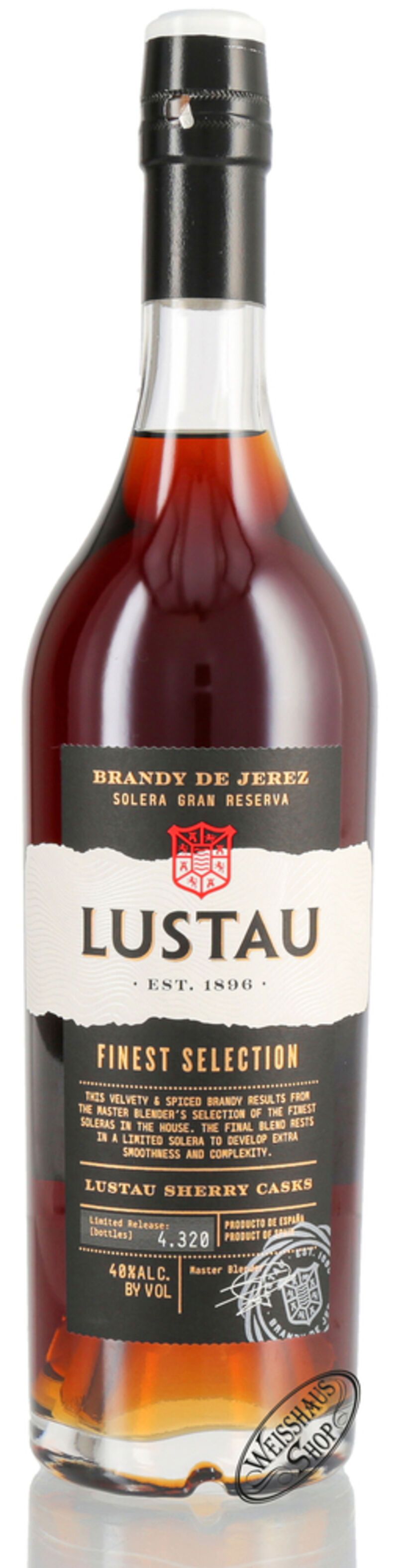 Lustau Solera Gran Reserva Finest Selection Brandy 40% vol. 0,70l Lustau Solera Gran Reserva Finest Selection Brandy 40% vol. 0,70l