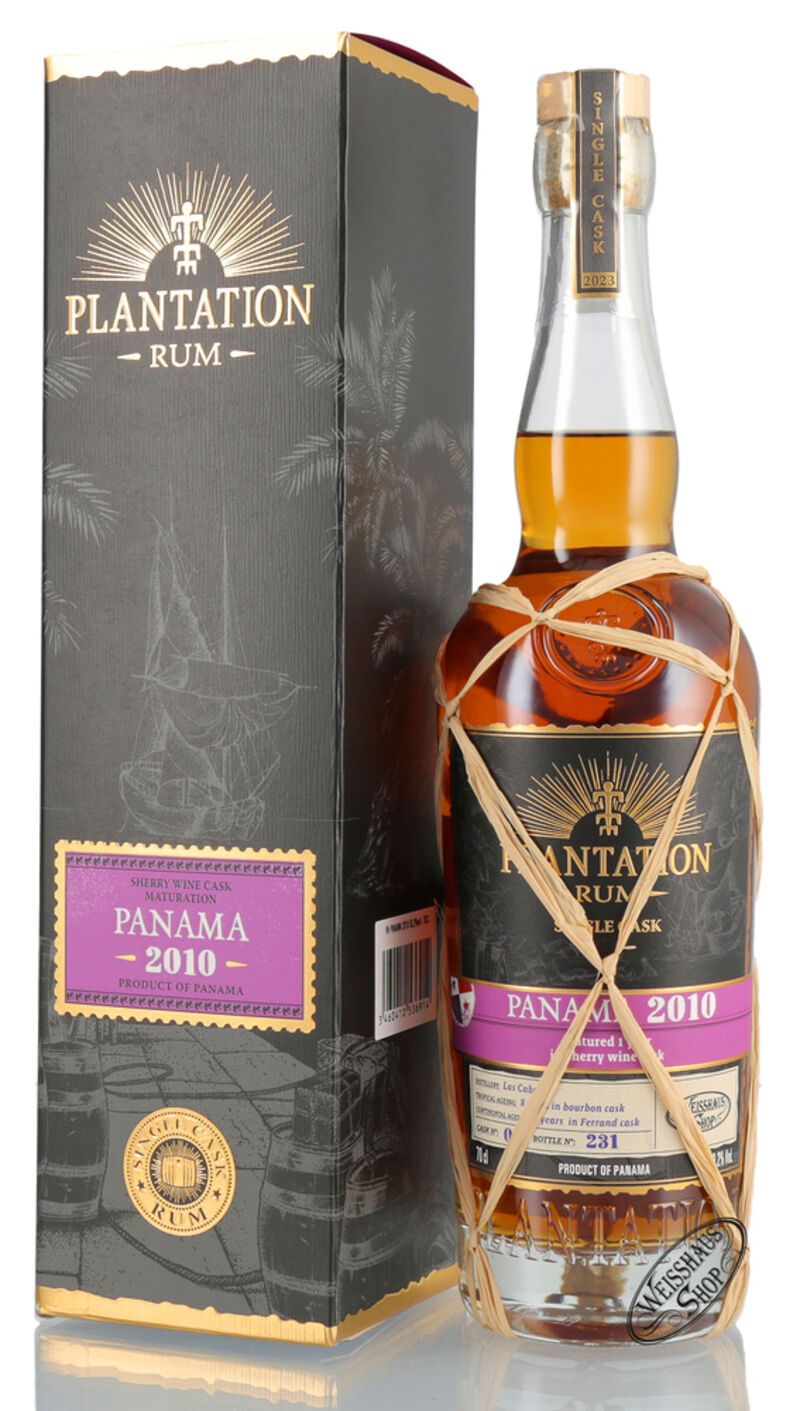 Plantation Panama Vintage 2010 Single Cask Rum 50,2% vol. 0,70l Plantation Panama Vintage 2010 Single Cask Rum 50,2% vol. 0,70l