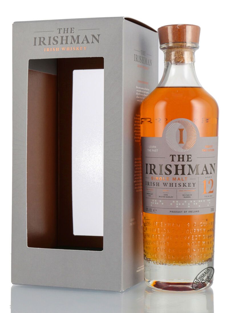 The Irishman 12 YO Irish Whiskey 43% vol. 0,70l The Irishman 12 YO Irish Whiskey 43% vol. 0,70l