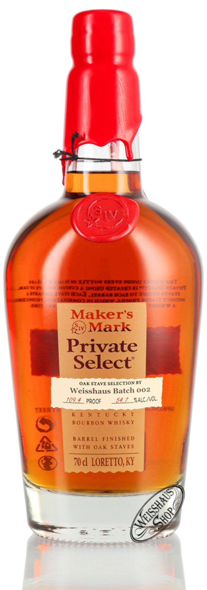 Maker's Mark Private Select Edition Weisshaus Batch 002
