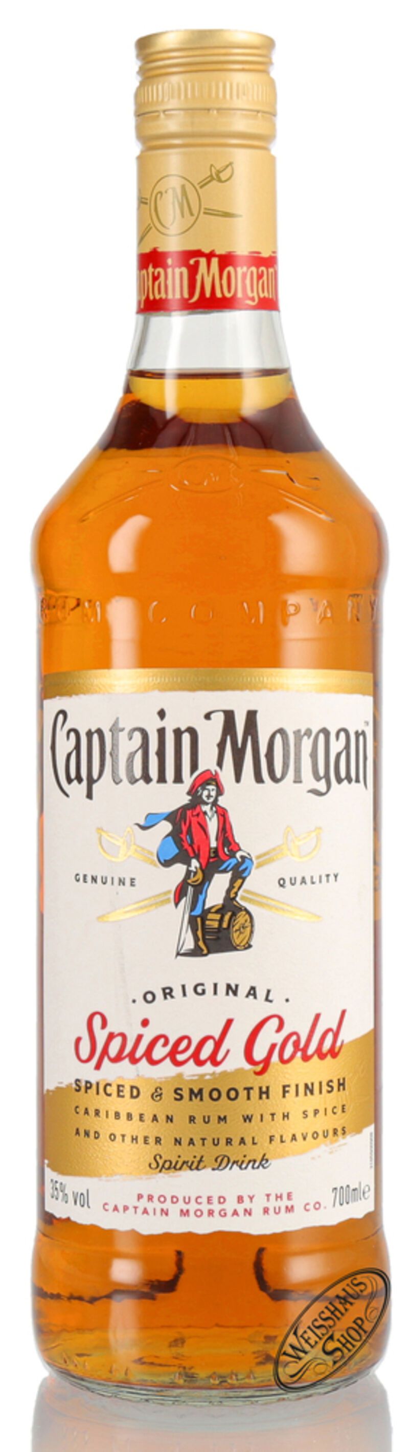 Captain Morgan Spiced Gold 35% vol. 0,70l