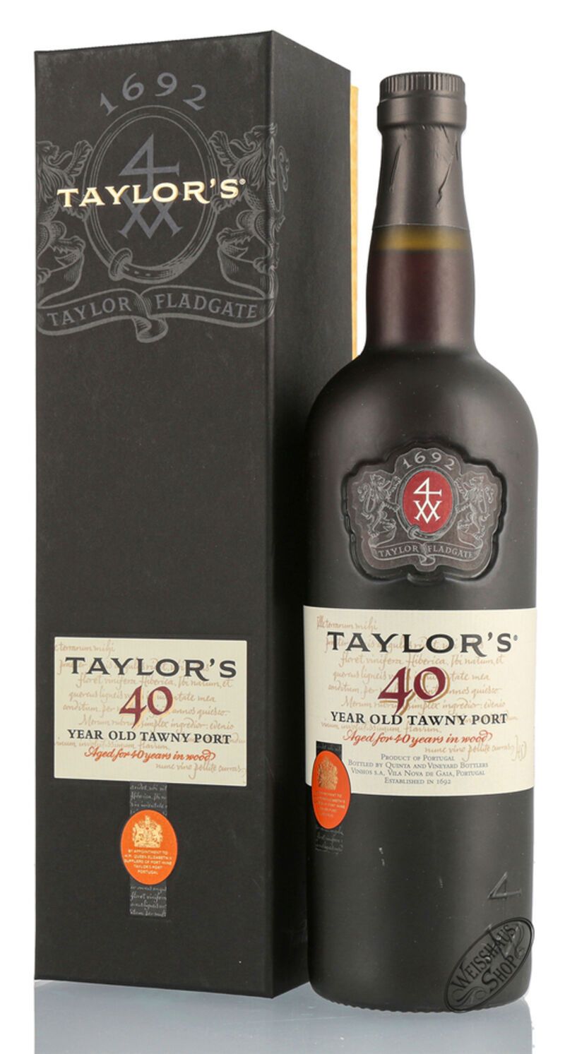 Taylor's 40 YO Port 20% vol. 0,75l Taylor's 40 YO Port 20% vol. 0,75l