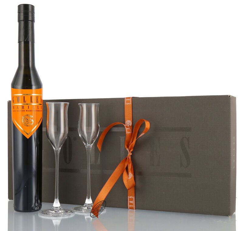 Gölles Marille Edelbrand Geschenk-Set 43% vol. 0,35l Gölles Marille Edelbrand Geschenk-Set 43% vol. 0,35l