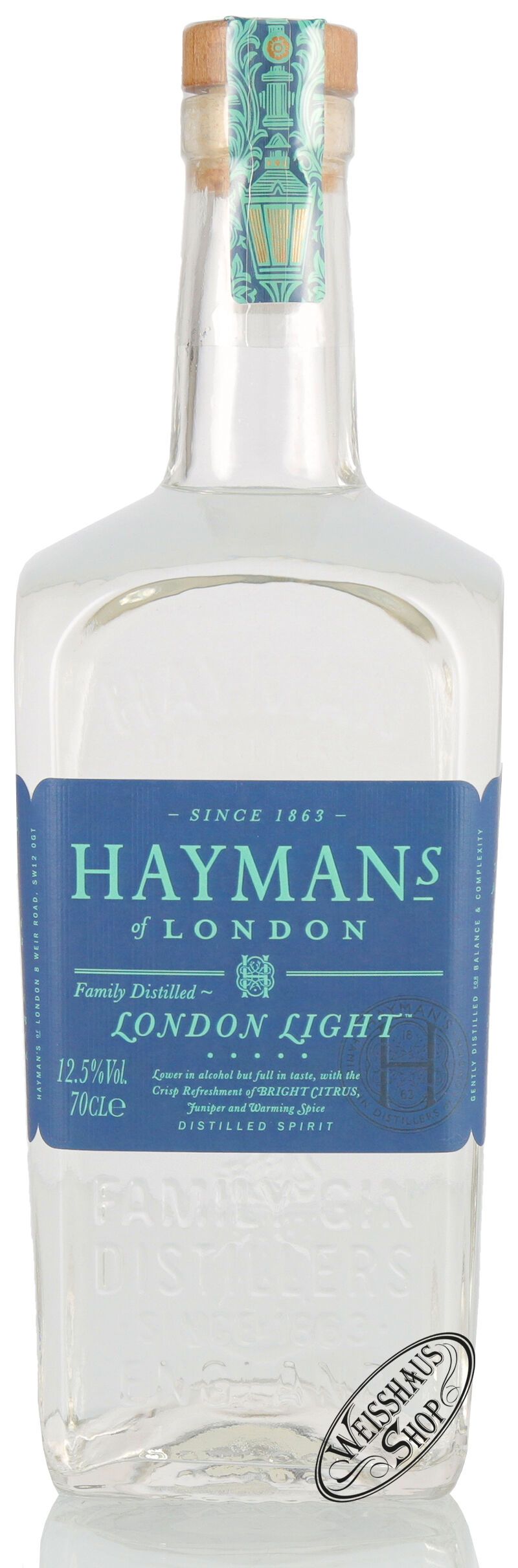 Hayman's London Light Gin 12,5% vol. 0,70l Hayman's London Light Gin 12,5% vol. 0,70l