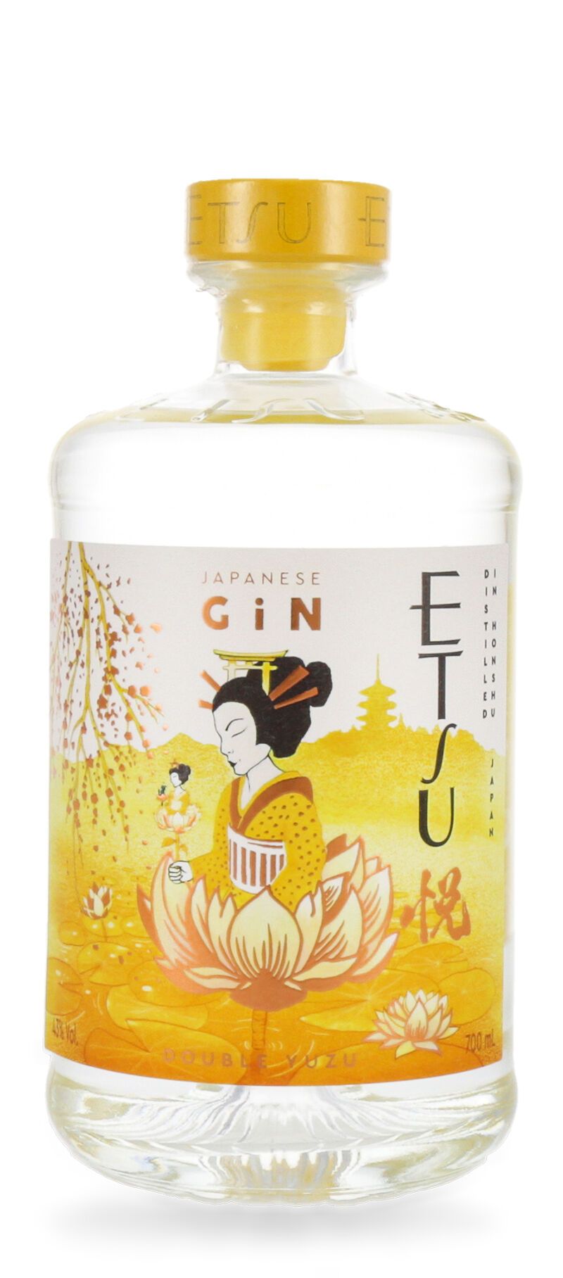 Etsu Double Yuzu Japanese Gin 43% vol. 0,70l Etsu Double Yuzu Japanese Gin 43% vol. 0,70l