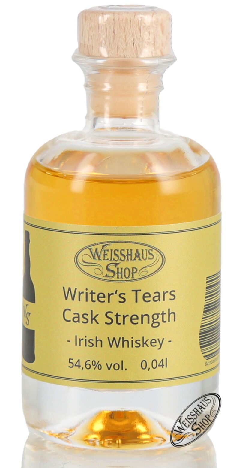 Writer's Tears Rare Cask Strength Irish Whiskey 54,6% vol. 0,04l Weisshaus Sample Writer's Tears Rare Cask Strength Irish Whiskey 54,6% vol. 0,04l Weisshaus Sample