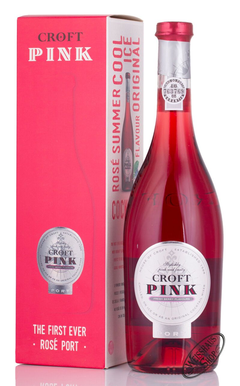 Croft Pink Port 19,5% vol. 0,75l Croft Pink Port 19,5% vol. 0,75l