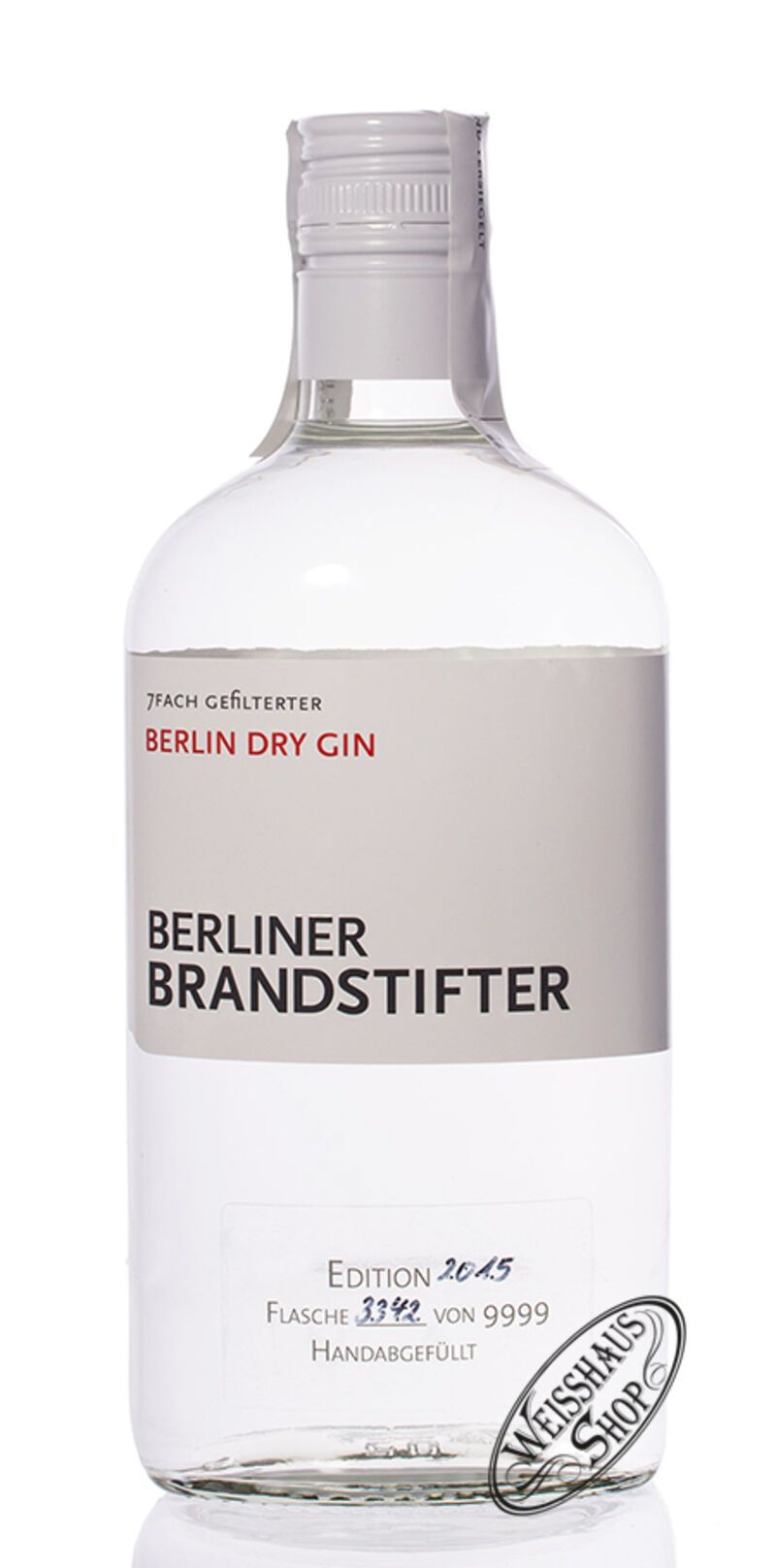Berliner Brandstifter Gin 43,3% vol. 0,70l Berliner Brandstifter Gin 43,3% vol. 0,70l