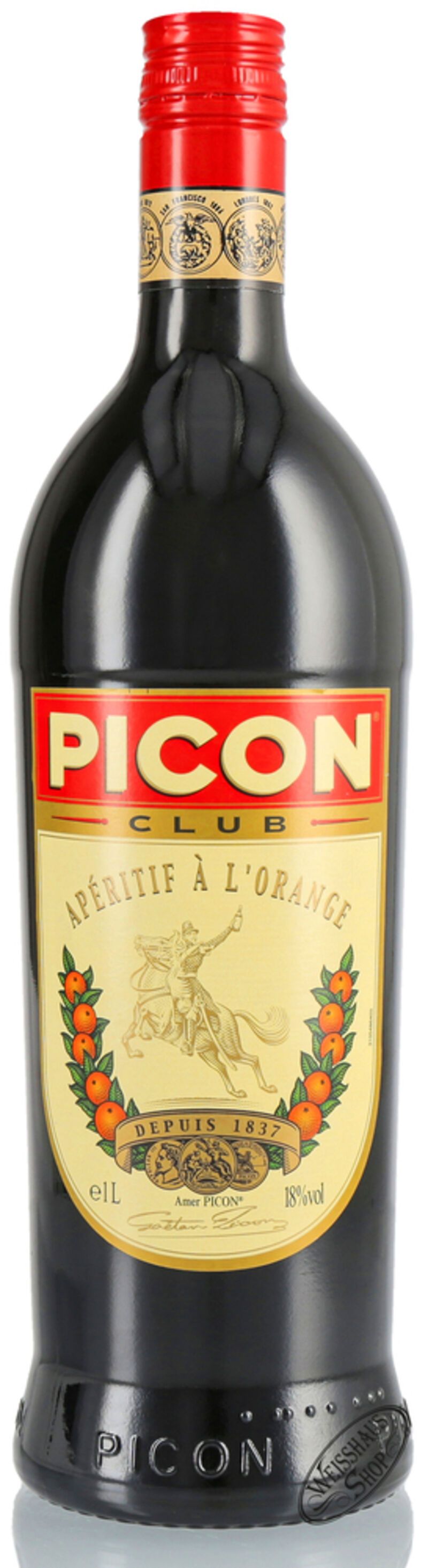 Picon Aperitif à l'Orange 18% vol. 1,0l B-Ware