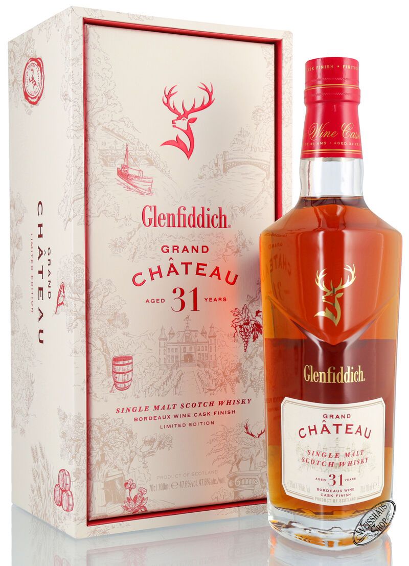 Glenfiddich 31 YO Grand Chateau Whisky 47,6% vol. 0,70l Glenfiddich 31 YO Grand Chateau Whisky 47,6% vol. 0,70l